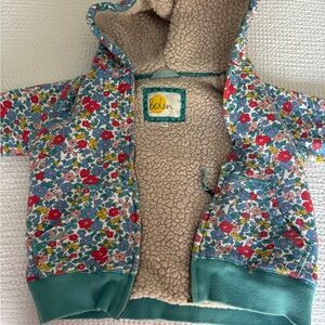 Boden Floral Hooded Jacket